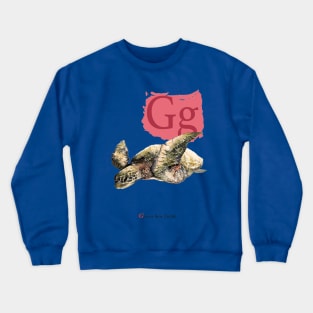 G is for Green Sea Turtle Crewneck Sweatshirt